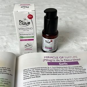 New in box! Farmasi Garlic Revitalizing Hair Care Oil Dr. C. Tuna